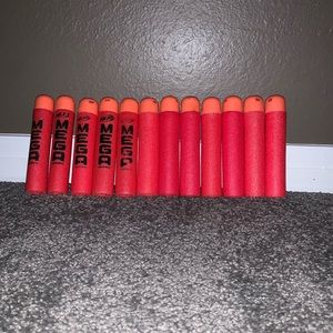 Red mega nerf blaster ammo bullets